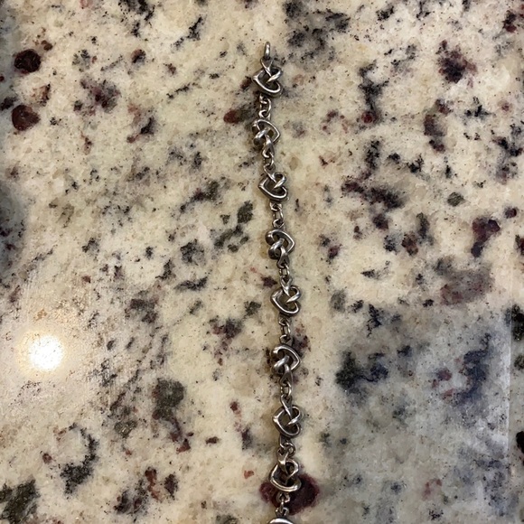 James Avery Jewelry - James Avery retired heart knot bracelet 7”